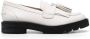 Stuart Weitzman Mila tassel leather loafers White - Thumbnail 1