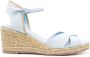 Stuart Weitzman Mirela II 80mm wedge espadrilles Blue - Thumbnail 1