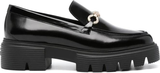 Stuart Weitzman Nolita SW Signature loafers Black