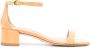 Stuart Weitzman Nudist Curve patent sandals Orange - Thumbnail 1