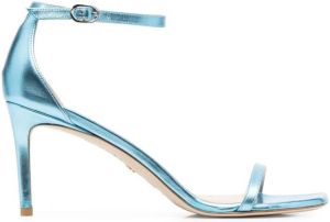 Stuart Weitzman open toe heeled sandals Blue