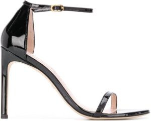 Stuart Weitzman open toe sandals Black