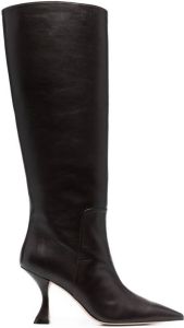 Stuart Weitzman pointed-toe boots Brown