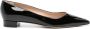 Stuart Weitzman pointed-toe patent-leather pumps Black - Thumbnail 1