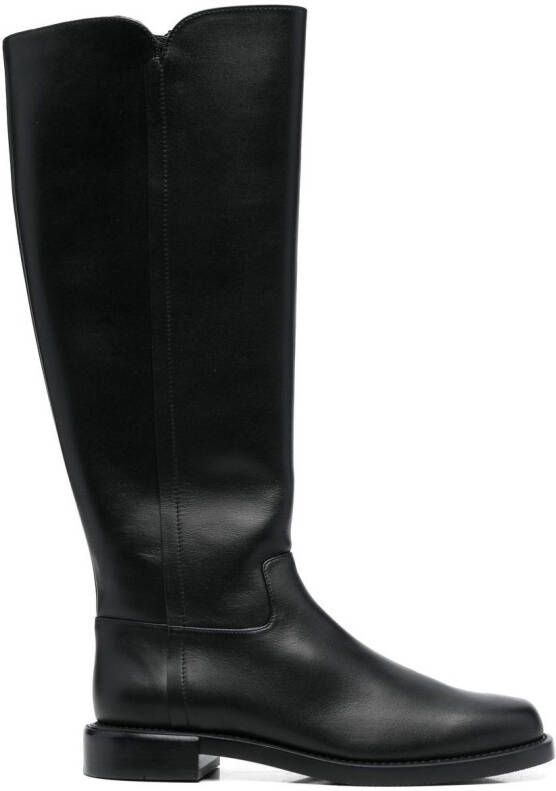 Stuart Weitzman Riding low-heel boots Black