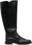 Stuart Weitzman Riding low-heel boots Black - Thumbnail 1