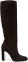 Stuart Weitzman round-toe 120mm suede boots Brown - Thumbnail 1