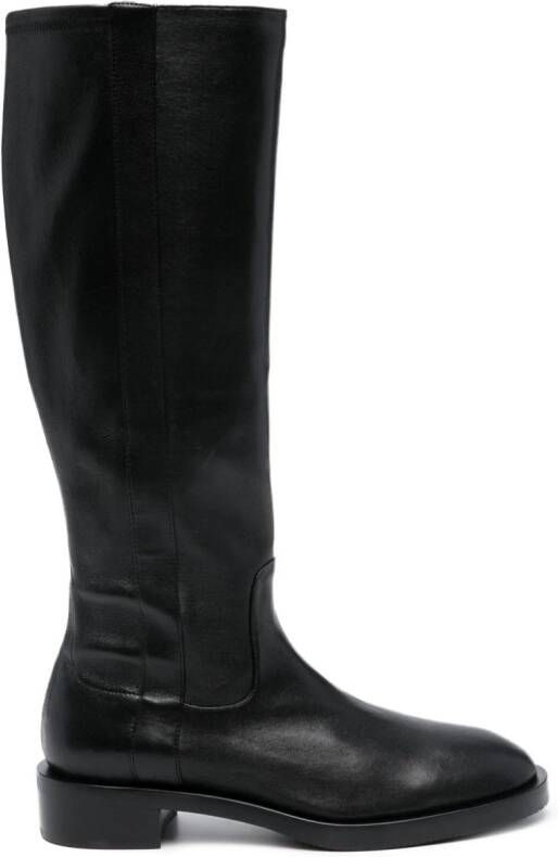 Stuart Weitzman Sadie knee-lenght leather boots Black