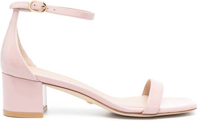 Stuart Weitzman Simplecurve 50 open-toe sandals Pink