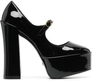 Stuart Weitzman Skyhigh Mary Jane 145mm pumps Black