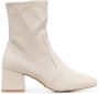 Stuart Weitzman square-toe leather boots Neutrals - Thumbnail 1