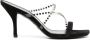 Stuart Weitzman Strapeze 85mm crystal-embellished sandals Black - Thumbnail 1