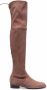 Stuart Weitzman thigh-high fitted boots Brown - Thumbnail 1