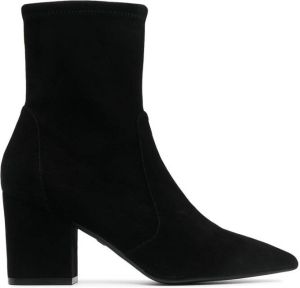 Stuart Weitzman Vernell pointed toe boots Black