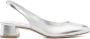 Stuart Weitzman Vivienne 35mm leather pumps Silver - Thumbnail 1