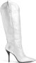 Stuart Weitzman western-style metallic high boots Silver - Thumbnail 1