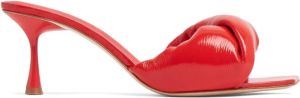 Studio Amelia 47mm knot-style pumps Red
