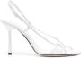 Studio Amelia Entwined 100mm leather sandals White - Thumbnail 1