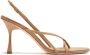Studio Amelia Wishbone 75mm leather sandals Neutrals - Thumbnail 1