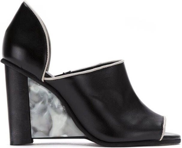 Studio Chofakian block heel pumps Black