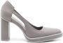 Studio Chofakian Scarpin Studio 31 leather pumps Grey - Thumbnail 1