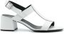 Studio Chofakian Studio 107 65mm leather sandals White - Thumbnail 1