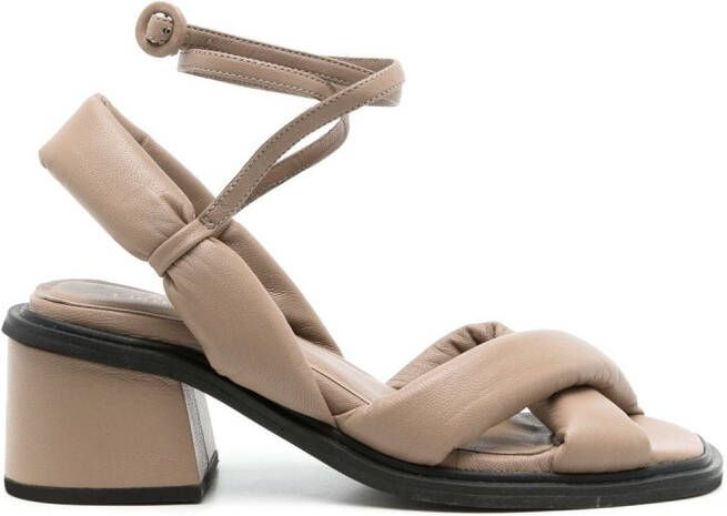 Studio Chofakian Studio 127 55mm block-heel sandals Brown