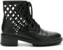 Studio Chofakian Studio 92 leather boots Black - Thumbnail 1