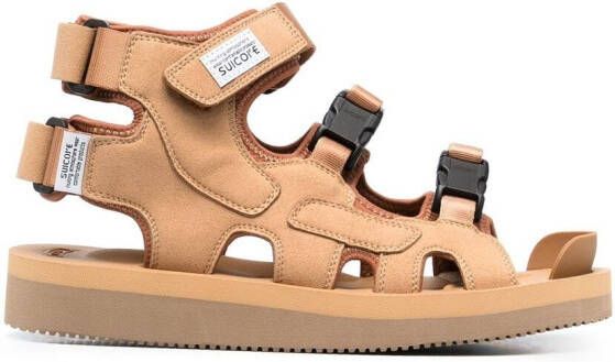 Suicoke Boak-V touch-strap sandals Brown
