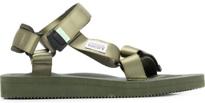 Suicoke chunky open-toe sandals Green