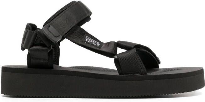 Suicoke DEPA-2PO platform sandals Black