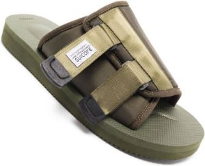 Suicoke KAW-Cab touch-strap sandals Green