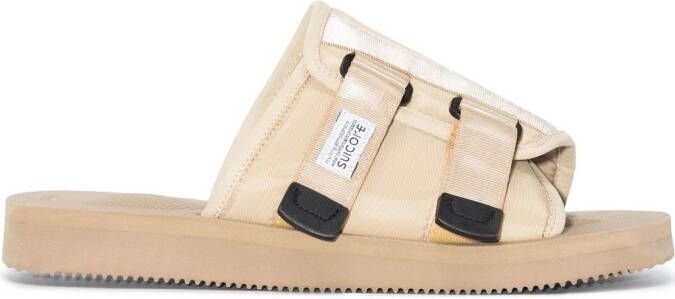 Suicoke KAW-Cab touch-strap sandals Neutrals