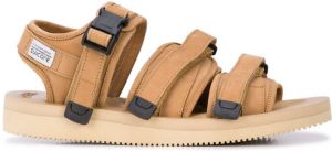 Suicoke Kisee-V touch-strap sandals Brown