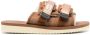 Suicoke Moto-Mab touch-strap sandals Brown - Thumbnail 1
