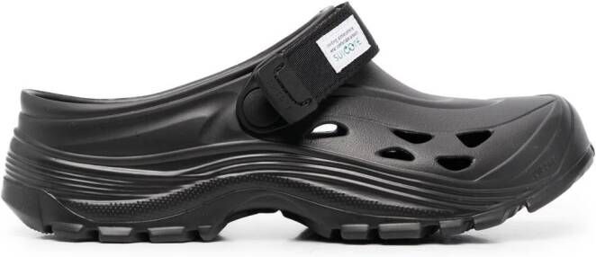 Suicoke moulded slip-on 25mm sandals Black