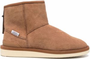 Suicoke shearling ankle boots Brown