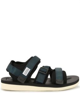 Suicoke touch-strap fastening sandals Blue