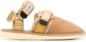 Suicoke touch strap sandals Neutrals