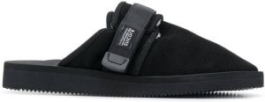 Suicoke touch strap slippers Black