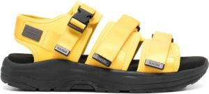 Suicoke triple-strap sandals Yellow