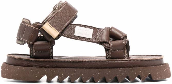 Suicoke x Depa 01 sandals Brown