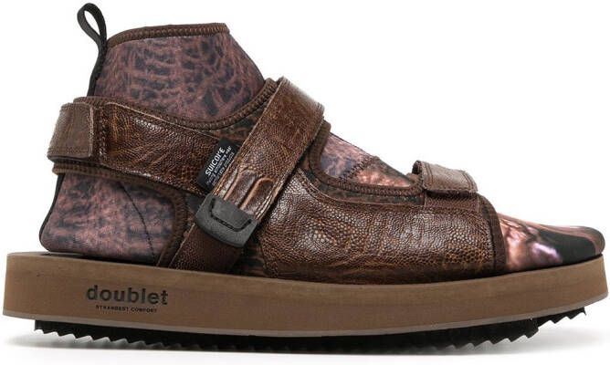 Suicoke x Doublet BOAK-2ab sandals Brown