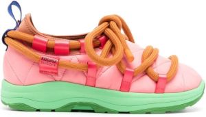 Suicoke x Kid Super padded sneakers Pink
