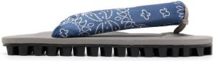 Suicoke GTA thong-strap sandals Blue