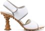 Sunnei 1000Chiodi high-heel sandals White - Thumbnail 1