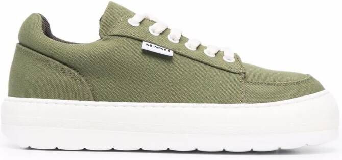 Sunnei chunky-sole low top sneakers Green