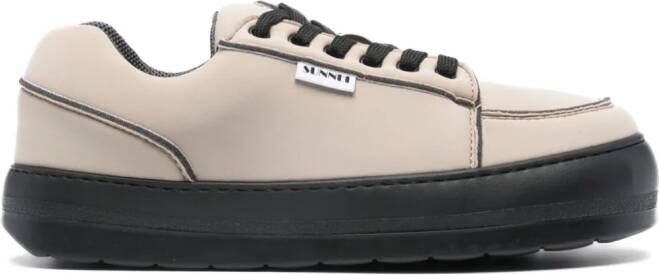 Sunnei Dreamy lace-up sneakers Neutrals