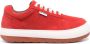 Sunnei Dreamy lace-up suede sneakers Red - Thumbnail 1