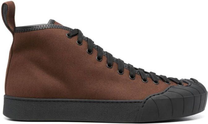Sunnei ISI high-top sneakers Brown